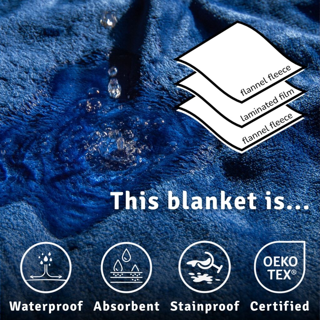 Velvety Waterproof Blanket